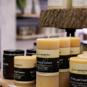 Beeswax Candles - The Wicked Bee